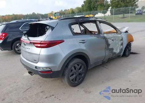 2022 Kia Sportage Nightfall Edition из США, поврежденный, VIN KNDP6CAC4N7017082